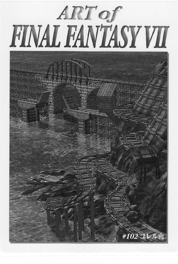 Final Fantasy 7 Trading Card - #102 Carddass Masters Mt. Corel (Mt. Corel) - Cherden's Doujinshi Shop - 1