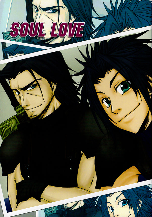 Final Fantasy 7 Doujinshi - Soul Love (Angeal x Zack) - Cherden's Doujinshi Shop - 1