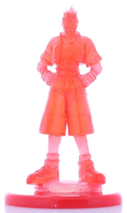 Final Fantasy 8 Figurine - Coca-Cola Special Figure Collection Vol 2: #30 Zell Dincht Realistic Red Crystal Version (GLUED TO STAND) (Zell Dincht) - Cherden's Doujinshi Shop - 1