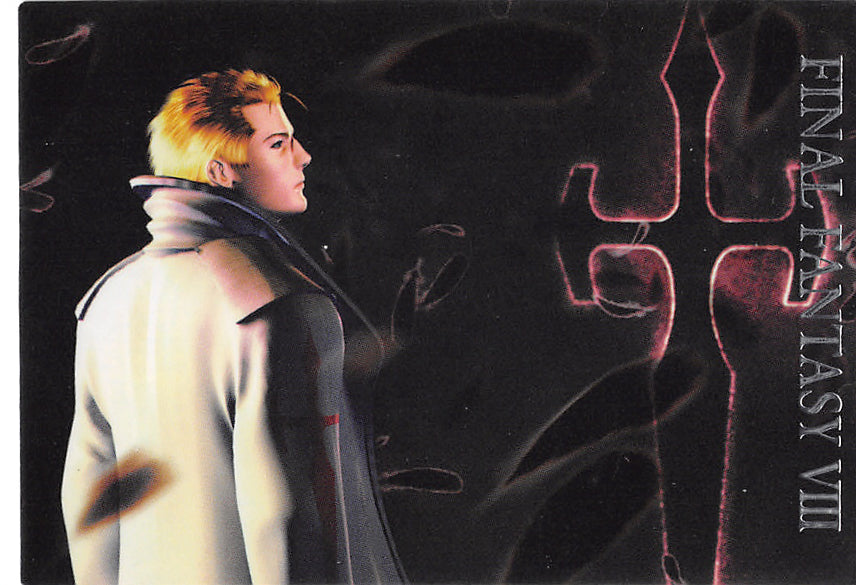 Final Fantasy 8 Trading Card - Visual Perfect Collection 18 Special Carddass Masters Triple Triad (SILVER FOIL SCRIPT) Seifer Almasy (Seifer Almasy) - Cherden's Doujinshi Shop - 1