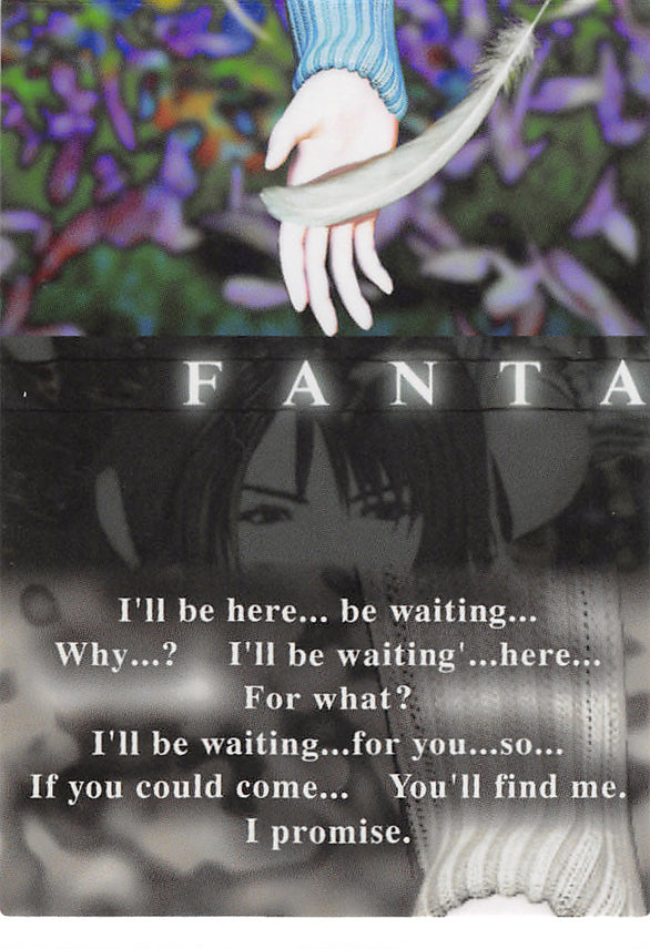 Final Fantasy 8 Trading Card - Visual Perfect Collection 8 Normal Carddass Masters Triple Triad Puzzle Card 8 (Puzzle Card) - Cherden's Doujinshi Shop - 1