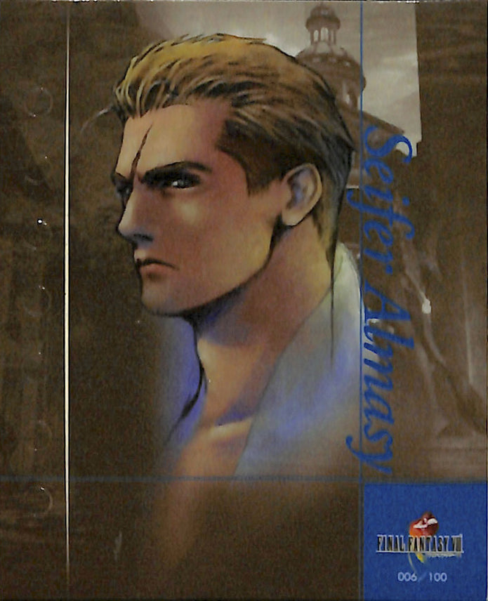 Final Fantasy 8 Sticker - Seal Members 006/100 Seifer Almasy / Character 06 Seifer Almasy (Seifer Almasy) - Cherden's Doujinshi Shop - 1