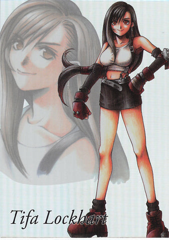 Final Fantasy Art Museum Trading Card - 1-003-2 Premium FOIL Art Museum Final Fantasy VII Anniversary Digital Plus: Tifa Lockhart (Variant) (Tifa Lockhart) - Cherden's Doujinshi Shop - 1