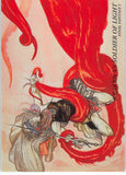 Final Fantasy Art Museum Trading Card - #007 Normal Art Museum Kraken vs Soldier of Light (Final Fantasy I) (Warrior of Light) - Cherden's Doujinshi Shop - 1