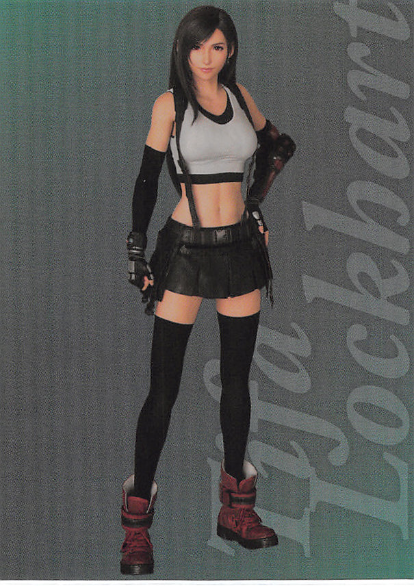 Final Fantasy Art Museum Trading Card - 1-021 Premium FOIL Art Museum Final Fantasy VII Anniversary Digital Plus Remake: Tifa Lockhart (Tifa Lockhart) - Cherden's Doujinshi Shop - 1