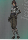 Final Fantasy Art Museum Trading Card - 1-027 Premium FOIL Art Museum Final Fantasy VII Anniversary Digital Plus Remake: Jessie (Jessie Rasberry) - Cherden's Doujinshi Shop - 1