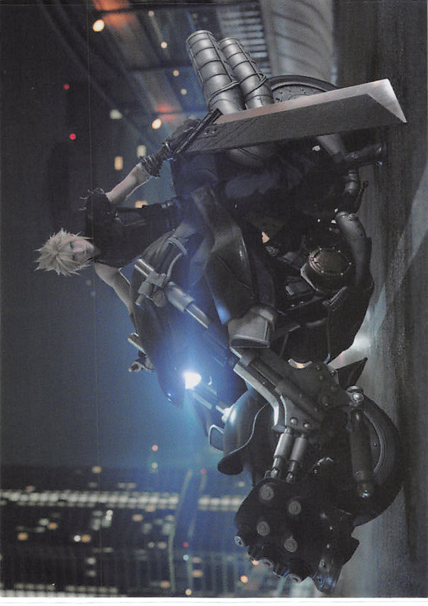 Final Fantasy Art Museum Trading Card - 1-029 Normal Art Museum Final Fantasy VII Anniversary Digital Plus Remake: KEY Visual 2 (Cloud Strife) - Cherden's Doujinshi Shop - 1