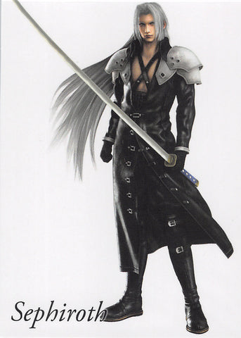 Final Fantasy Art Museum Trading Card - 1-059 Normal Art Museum Final Fantasy VII Anniversary Digital Plus Crisis Core: Sephiroth (Sephiroth) - Cherden's Doujinshi Shop - 1