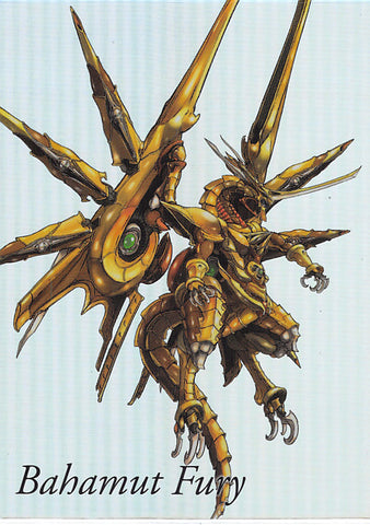 Final Fantasy Art Museum Trading Card - 1-061 Premium FOIL Art Museum Final Fantasy VII Anniversary Digital Plus Crisis Core: Bahamut Fury (Bahamut Fury) - Cherden's Doujinshi Shop - 1