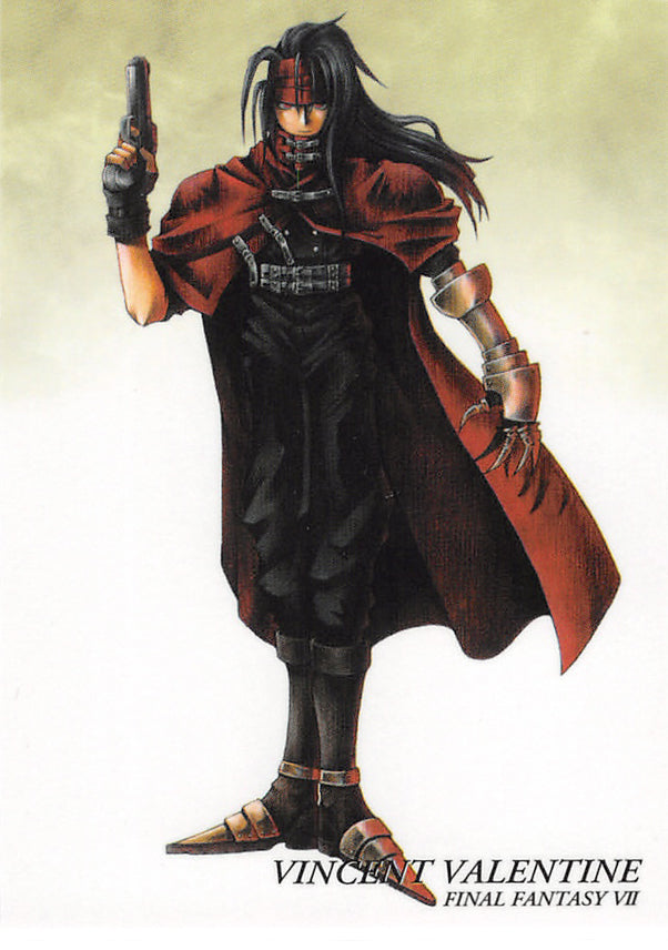 Final Fantasy Art Museum Trading Card - #071 Normal Art Museum Vincent Valentine (Final Fantasy VII) (Vincent Valentine) - Cherden's Doujinshi Shop - 1
