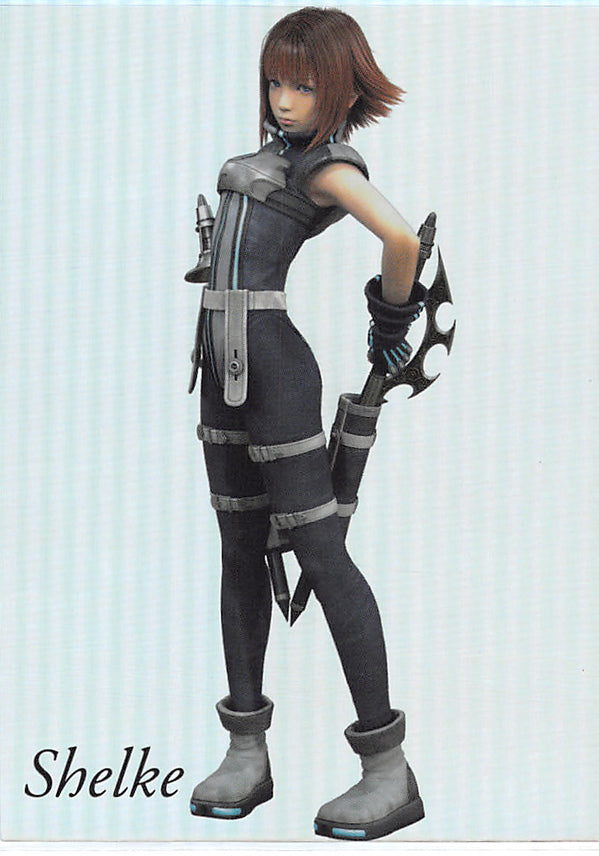 Final Fantasy Art Museum Trading Card - 1-072 Premium FOIL Art Museum Final Fantasy VII Anniversary Digital Plus Dirge of Cerberus: Shelke (Shelke Rui) - Cherden's Doujinshi Shop - 1