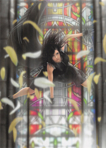 Final Fantasy Art Museum Trading Card - 1-080 Normal Art Museum Final Fantasy VII Anniversary Digital Plus Advent Children: KEY Visual 8 (Tifa Lockhart) - Cherden's Doujinshi Shop - 1