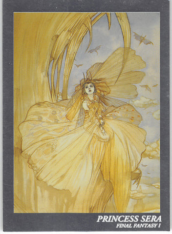 Final Fantasy Art Museum Trading Card - #136 Special Art Museum SP01 (FOIL) Princess Sera (Final Fantasy I) (Princess Sarah) - Cherden's Doujinshi Shop - 1