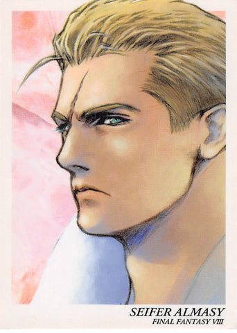 Final Fantasy Art Museum Trading Card - #213 Normal Art Museum Seifer Almasy (Final Fantasy VIII) (DAMAGED) (Seifer Almasy) - Cherden's Doujinshi Shop - 1