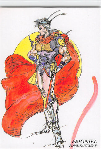 Final Fantasy Art Museum Trading Card - #151 Normal Art Museum Frioniel (Final Fantasy II) (Firion) - Cherden's Doujinshi Shop - 1