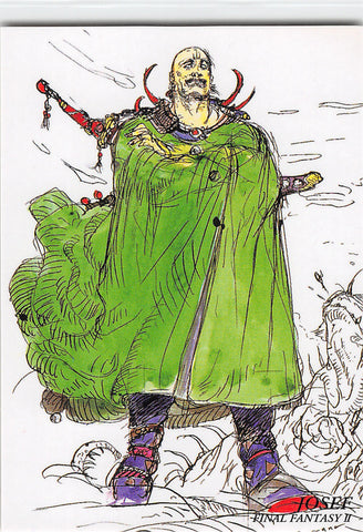 Final Fantasy Art Museum Trading Card - #159 Normal Art Museum Josef (Final Fantasy II) (Josef) - Cherden's Doujinshi Shop - 1