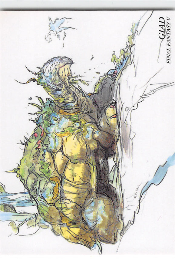 Final Fantasy Art Museum Trading Card - #178 Normal Art Museum Giad (Final Fantasy V) (Ghido) - Cherden's Doujinshi Shop - 1