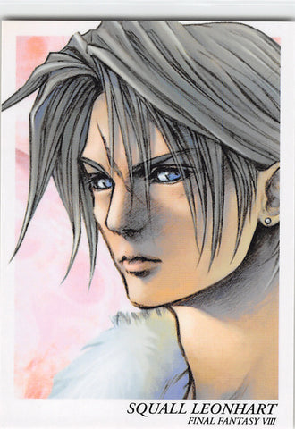 Final Fantasy Art Museum Trading Card - #211 Normal Art Museum Squall Leonhart (Final Fantasy VIII) (Squall Leonhart) - Cherden's Doujinshi Shop - 1