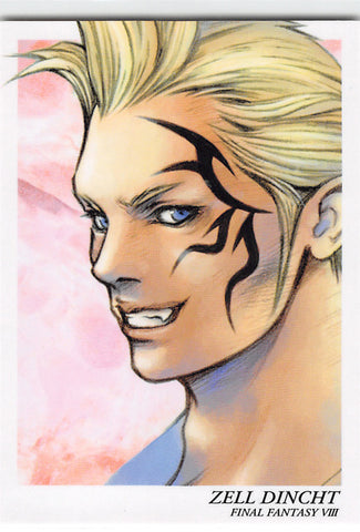 Final Fantasy Art Museum Trading Card - #215 Normal Art Museum Zell Dincht (Final Fantasy VIII) (Zell Dincht) - Cherden's Doujinshi Shop - 1
