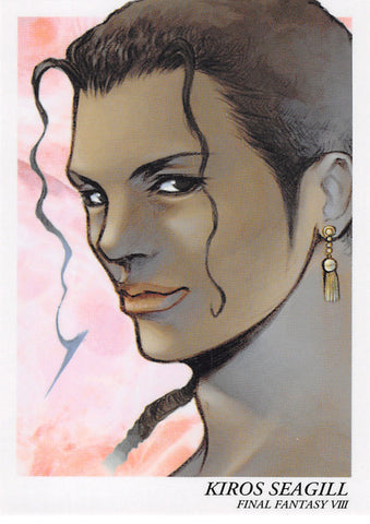Final Fantasy Art Museum Trading Card - #221 Normal Art Museum Kiros Seagill (Final Fantasy VIII) (Kiros Seagill) - Cherden's Doujinshi Shop - 1