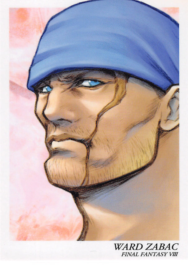 Final Fantasy Art Museum Trading Card - #222 Normal Art Museum Ward Zabac (Final Fantasy VIII) (Ward Zabac) - Cherden's Doujinshi Shop - 1
