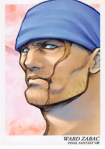 Final Fantasy Art Museum Trading Card - #222 Normal Art Museum Ward Zabac (Final Fantasy VIII) (Ward Zabac) - Cherden's Doujinshi Shop - 1
