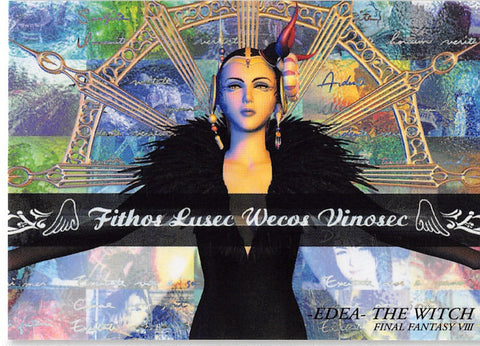 Final Fantasy Art Museum Trading Card - #242 Normal Art Museum Edea - The Witch (Final Fantasy VIII) (Edea Kramer) - Cherden's Doujinshi Shop - 1