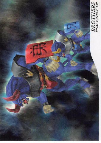 Final Fantasy Art Museum Trading Card - #245 Normal Art Museum Brothers (Final Fantasy VIII) (Guardian Force Brothers) - Cherden's Doujinshi Shop - 1