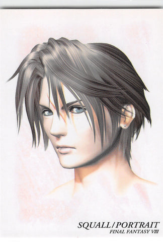 Final Fantasy Art Museum Trading Card - #271 Normal Art Museum Squall / Protrait (Final Fantasy VIII) (Squall Leonhart) - Cherden's Doujinshi Shop - 1