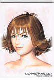 Final Fantasy Art Museum Trading Card - #277 Normal Art Museum Selphie / Portrait (Final Fantasy VIII) (Selphie Tilmitt) - Cherden's Doujinshi Shop - 1