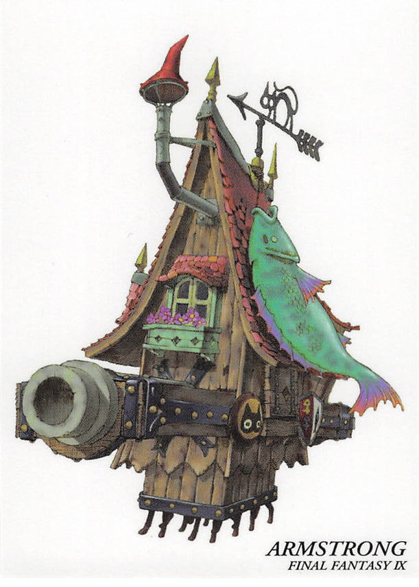 Final Fantasy Art Museum Trading Card - #383 Normal Art Museum Armstrong (Final Fantasy IX) (Armstrong) - Cherden's Doujinshi Shop - 1