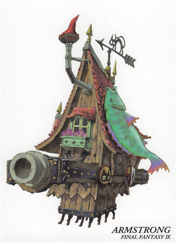 Final Fantasy Art Museum Trading Card - #383 Normal Art Museum Armstrong (Final Fantasy IX) (Armstrong) - Cherden's Doujinshi Shop - 1