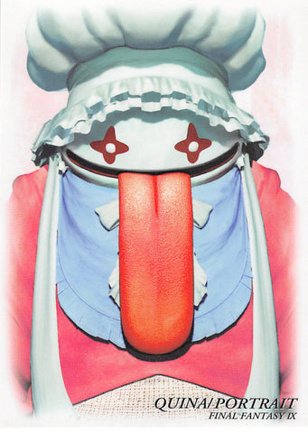 Final Fantasy Art Museum Trading Card - #420 Normal Art Museum Quina / Portrait (Final Fantasy IX) (Quina Quen) - Cherden's Doujinshi Shop - 1
