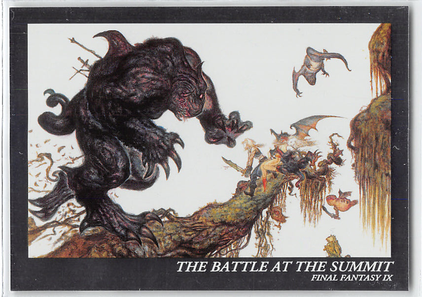 Final Fantasy Art Museum Trading Card - #431/SP08 Normal Art Museum The Battle at the Summit (Final Fantasy IX) (Garnet) - Cherden's Doujinshi Shop - 1
