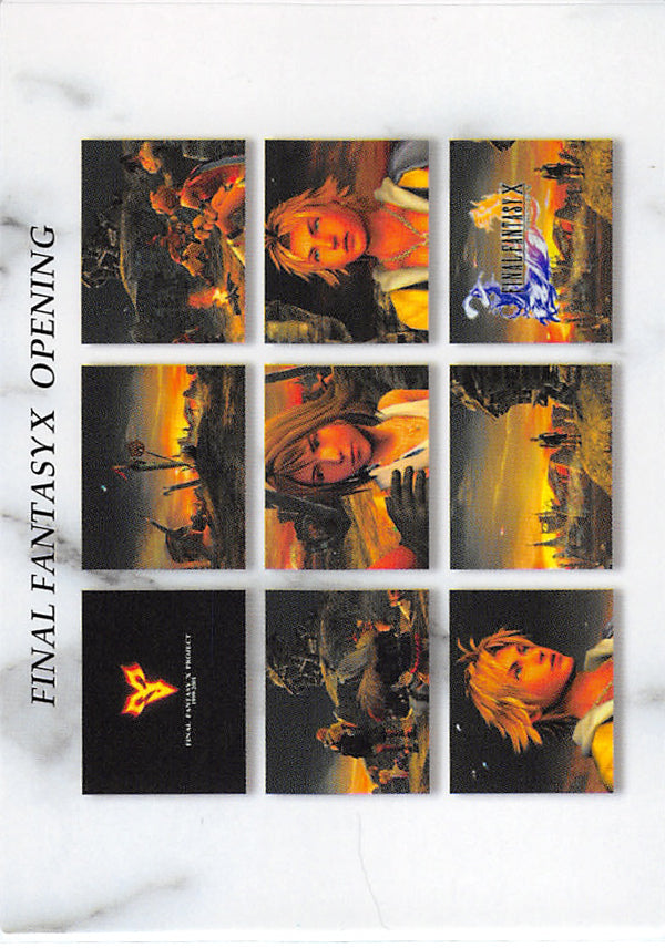 Final Fantasy Art Museum Trading Card - #434 Normal Art Museum Final Fantasy X Opening (Final Fantasy X) (Final Fantasy X Opening Images) - Cherden's Doujinshi Shop - 1
