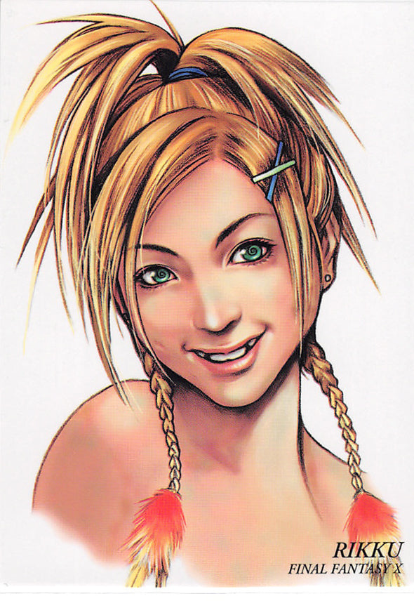 Final Fantasy Art Museum Trading Card - #448 Normal Art Museum Rikku (Final Fantasy X) (Rikku) - Cherden's Doujinshi Shop - 1