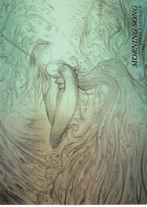 Final Fantasy Art Museum Trading Card - #453 Normal Art Museum Morning Song (Final Fantasy X) (Yuna) - Cherden's Doujinshi Shop - 1