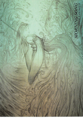 Final Fantasy Art Museum Trading Card - #453 Normal Art Museum Morning Song (Final Fantasy X) (Yuna) - Cherden's Doujinshi Shop - 1