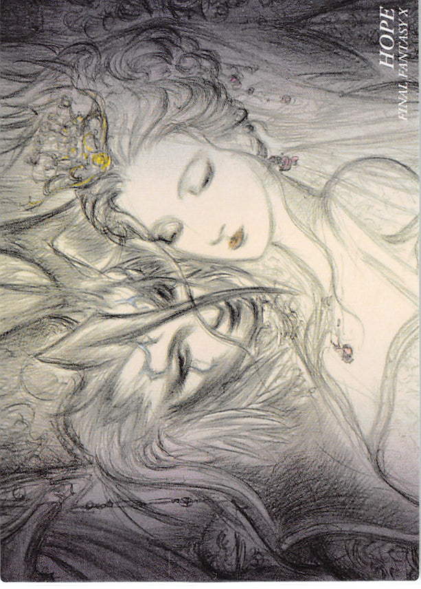 Final Fantasy Art Museum Trading Card - #456 Normal Art Museum Hope (Final Fantasy X) (Seymour Guado x Yuna) - Cherden's Doujinshi Shop - 1