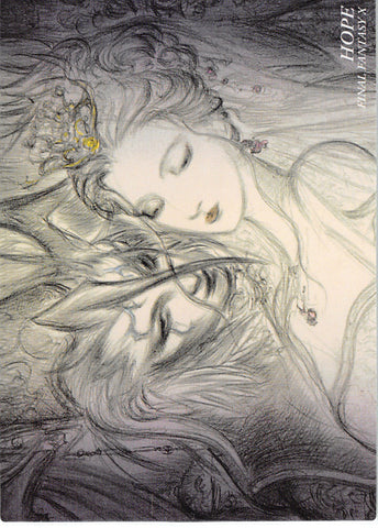 Final Fantasy Art Museum Trading Card - #456 Normal Art Museum Hope (Final Fantasy X) (Seymour Guado x Yuna) - Cherden's Doujinshi Shop - 1