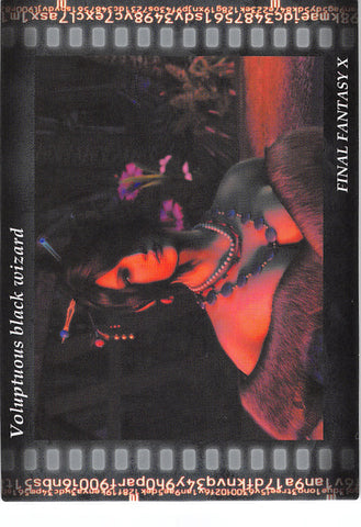 Final Fantasy Art Museum Trading Card - #492 Normal Art Museum Voluptuous black wizard (Final Fantasy X) (Lulu) - Cherden's Doujinshi Shop - 1