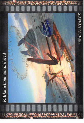Final Fantasy Art Museum Trading Card - #495 Normal Art Museum Kilika island annihilated (Final Fantasy X) (Kilika island) - Cherden's Doujinshi Shop - 1