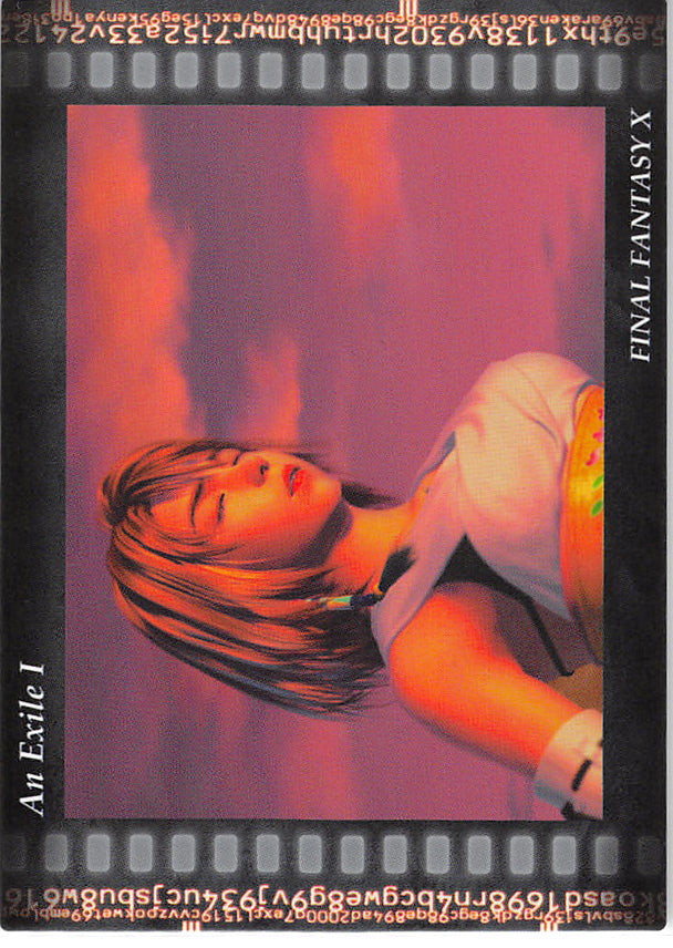 Final Fantasy Art Museum Trading Card - #496 Normal Art Museum An exile I (Final Fantasy X) (Yuna) - Cherden's Doujinshi Shop - 1