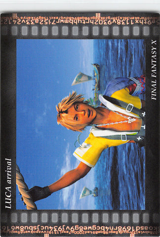 Final Fantasy Art Museum Trading Card - #499 Normal Art Museum Luca arrival (Final Fantasy X) (Tidus) - Cherden's Doujinshi Shop - 1