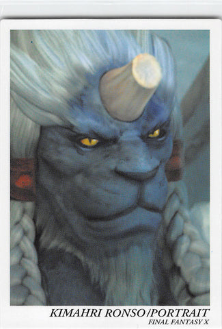 Final Fantasy Art Museum Trading Card - #528 Normal Art Museum Kimahri Ronso / Portrait (Final Fantasy X) (Kimahri Ronso) - Cherden's Doujinshi Shop - 1