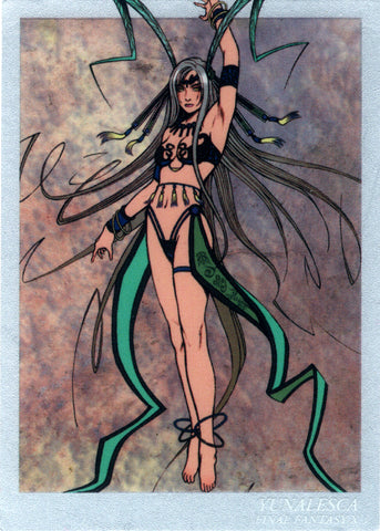 Final Fantasy Art Museum Trading Card - SP00 Special Art Museum (FOIL) Yunalesca (Final Fantasy X) (Yunalesca) - Cherden's Doujinshi Shop - 1