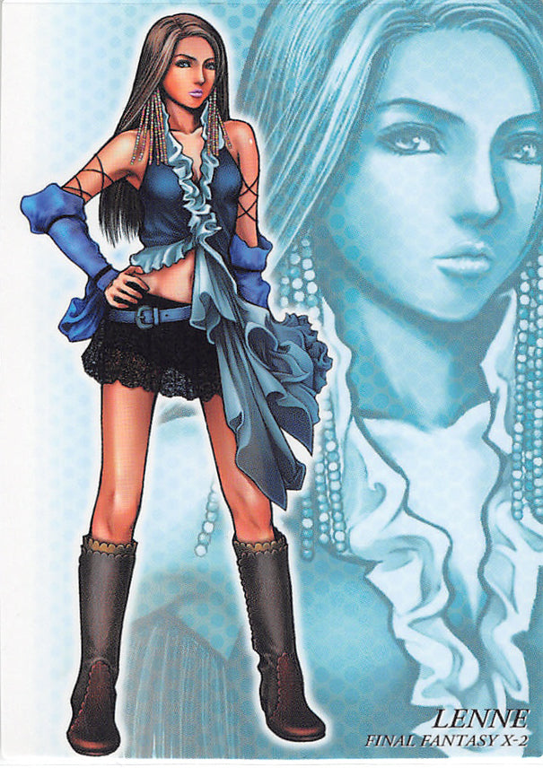 Final Fantasy Art Museum Trading Card - #553 Normal Art Museum Lenne (Final Fantasy X-2) (Lenne) - Cherden's Doujinshi Shop - 1