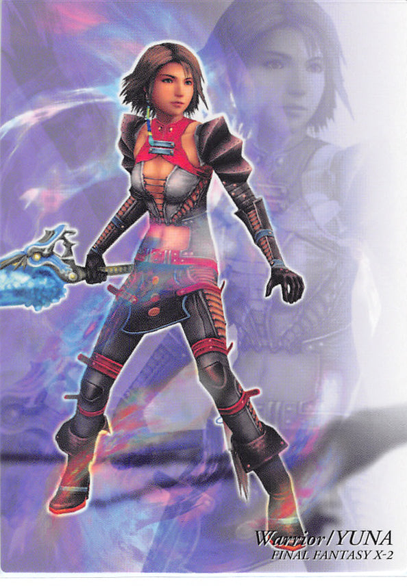Final Fantasy Art Museum Trading Card - #574 Normal Art Museum Warrior / Yuna (Final Fantasy X-2) (Yuna) - Cherden's Doujinshi Shop - 1