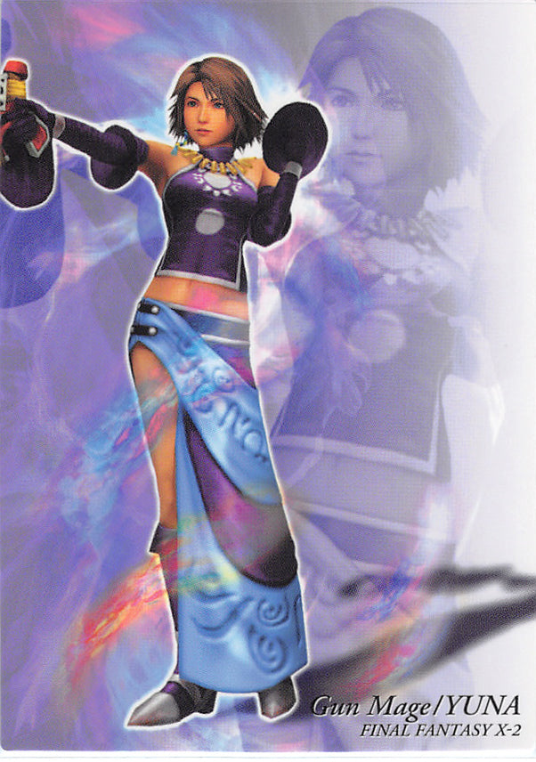Final Fantasy Art Museum Trading Card - #583 Normal Art Museum Gun Mage / Yuna (Final Fantasy X-2) (Yuna) - Cherden's Doujinshi Shop - 1