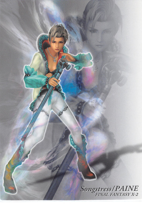 Final Fantasy Art Museum Trading Card - #597 Normal Art Museum Songstress / Paine (Final Fantasy X-2) (Paine) - Cherden's Doujinshi Shop - 1
